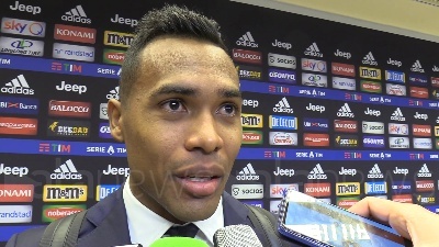 Scene from Juve-Bologna, Alex Sandro: "Tre punti importanti, abbiamo giocato benissimo"