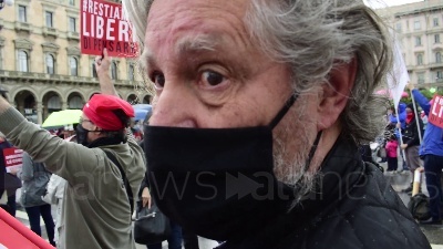 Scene from Milano, le voci dalla piazza contro il Ddl Zan: "Legge satanica contro la vita e la famiglia"