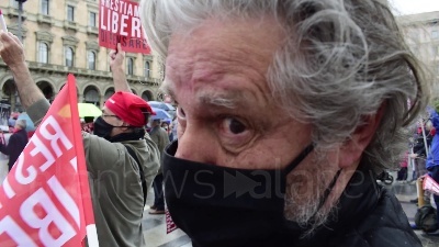 Scene from Milano, le voci dalla piazza contro il Ddl Zan: "Legge satanica contro la vita e la famiglia"