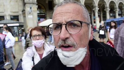 Scene from Milano, le voci dalla piazza contro il Ddl Zan: "Legge satanica contro la vita e la famiglia"