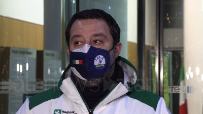 Scene from Vaccini, Salvini: "Appello con Lombardia per coinvolgere medici di base"