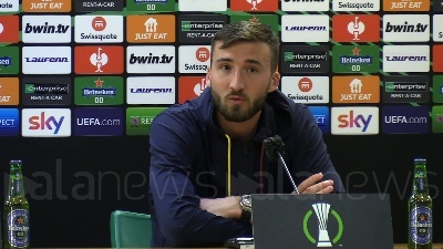 Scene from Conference League, Cristante: "Ci siamo avvicinati all'obiettivo"