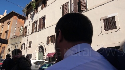Scene from Ucraina, Salvini: "Sanzioni alla Russia? Vediamo, noi lavoriamo per la pace"
