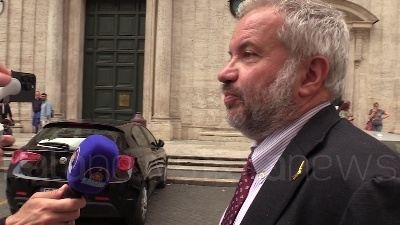 Scene from Commissario Alluvione, Borghi: "Bonaccini? Se fosse accaduto in Lombardia ci sarebbe stato scandalo"