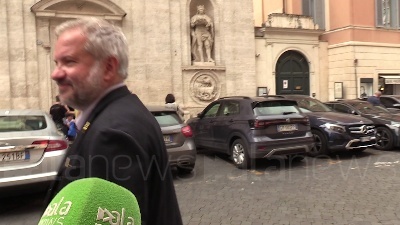 Scene from Commissario Alluvione, Borghi: "Bonaccini? Se fosse accaduto in Lombardia ci sarebbe stato scandalo"