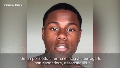 Scene from Usa, su TikTok le regole per non avere problemi con la polizia