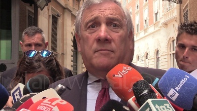 Scene from Elezioni europee, Tajani: "Ok Lega ma non faremo alleanze con Le Pen e Alternative für Deutschland"