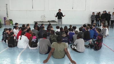 Scene from Progetto Fig, golf a scuola a C.Volturno