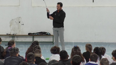 Scene from Progetto Fig, golf a scuola a C.Volturno