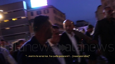 Scene from Fuorionda di Conte a Milano: "Nuovo stadio grande speculazione"