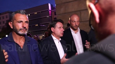 Scene from Fuorionda di Conte a Milano: "Nuovo stadio grande speculazione"