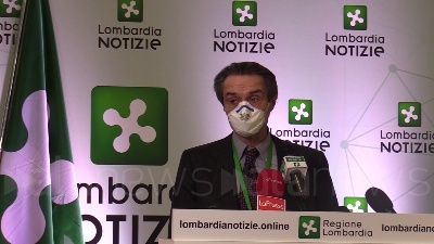 Scene from Coronavirus, Fontana: "Penso stia per iniziare discesa contagi"