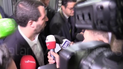 Scene from Manovra, Salvini: "Governeremo 5 anni, sto benissimo con Conte e Di Maio"