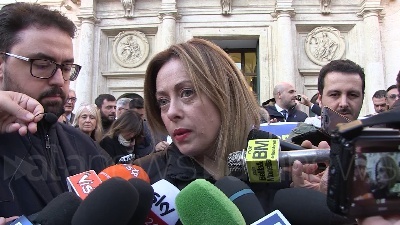 Scene from Manovra, Meloni: "E' dichiarazione di guerra verso chi lavora e produce"