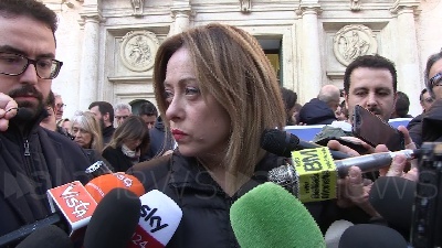 Scene from Manovra, Meloni: "E' dichiarazione di guerra verso chi lavora e produce"