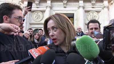 Scene from Manovra, Meloni: "E' dichiarazione di guerra verso chi lavora e produce"