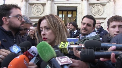 Scene from Manovra, Meloni: "E' dichiarazione di guerra verso chi lavora e produce"