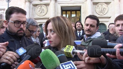 Scene from Manovra, Meloni: "E' dichiarazione di guerra verso chi lavora e produce"