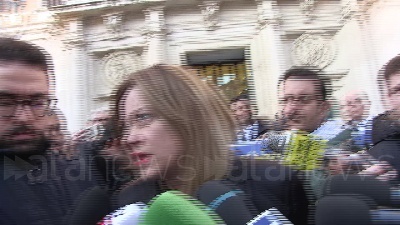 Scene from Manovra, Meloni: "E' dichiarazione di guerra verso chi lavora e produce"