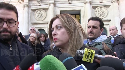 Scene from Manovra, Meloni: "E' dichiarazione di guerra verso chi lavora e produce"