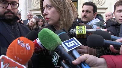 Scene from Manovra, Meloni: "E' dichiarazione di guerra verso chi lavora e produce"