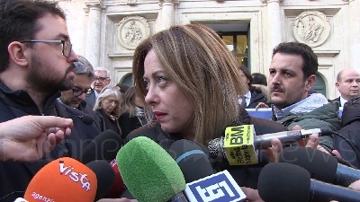 Scene from Manovra, Meloni: "E' dichiarazione di guerra verso chi lavora e produce"
