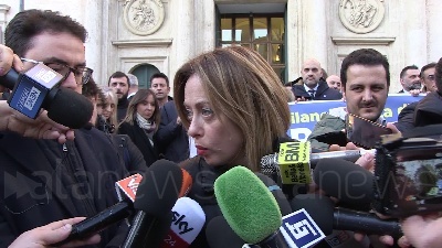 Scene from Manovra, Meloni: "E' dichiarazione di guerra verso chi lavora e produce"