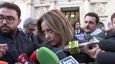 Scene from Manovra, Meloni: "E' dichiarazione di guerra verso chi lavora e produce"