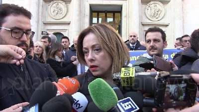 Scene from Manovra, Meloni: "E' dichiarazione di guerra verso chi lavora e produce"