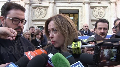 Scene from Manovra, Meloni: "E' dichiarazione di guerra verso chi lavora e produce"