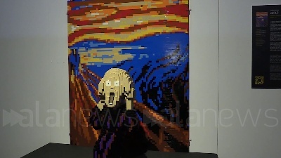 Scene from A Milano The Art of the Brick, 100 sculture con i Lego