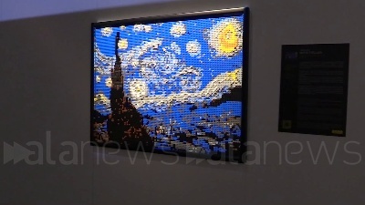 Scene from A Milano The Art of the Brick, 100 sculture con i Lego