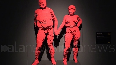 Scene from A Milano The Art of the Brick, 100 sculture con i Lego