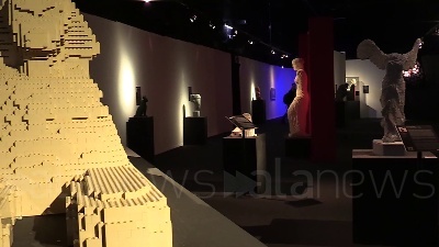 Scene from A Milano The Art of the Brick, 100 sculture con i Lego