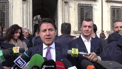Scene from Regionali,Conte: "Rensioni Pd-M5S? Numeri in Parlamento immutati"