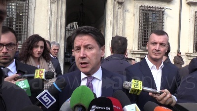 Scene from Regionali,Conte: "Rensioni Pd-M5S? Numeri in Parlamento immutati"