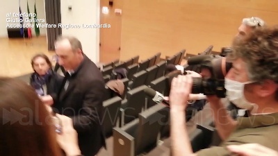 Scene from Coronavirus, Gallera: "Che rabbia nel vedere quelle mascherine inutili"