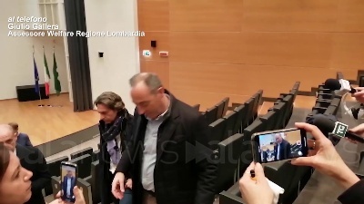 Scene from Coronavirus, Gallera: "Che rabbia nel vedere quelle mascherine inutili"