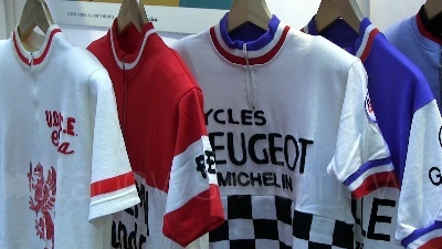 Scene from Corsa Eroica, inaugurazione della mostra sulla corsa di bici d'epoca al Parlamento europeo