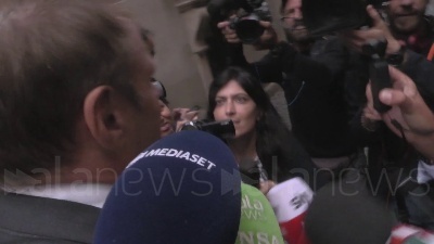 Scene from Senato, Lollobrigida: "La Russa votato da Berlusconi che è FI, quindi nessun problema"