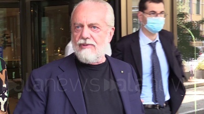 Scene from Diritti tv, De Laurentiis: "Nessuna decisione, illustrate offerte e ore le studieremo"