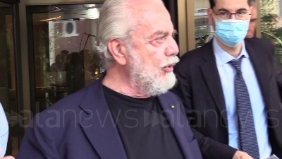 Scene from Diritti tv, De Laurentiis: "Nessuna decisione, illustrate offerte e ore le studieremo"