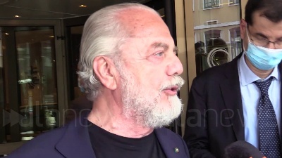 Scene from Diritti tv, De Laurentiis: "Nessuna decisione, illustrate offerte e ore le studieremo"