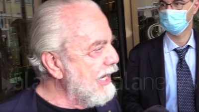 Scene from Diritti tv, De Laurentiis: "Nessuna decisione, illustrate offerte e ore le studieremo"