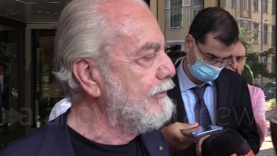 Scene from Diritti tv, De Laurentiis: "Nessuna decisione, illustrate offerte e ore le studieremo"