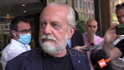 Scene from Diritti tv, De Laurentiis: "Nessuna decisione, illustrate offerte e ore le studieremo"