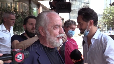 Scene from Diritti tv, De Laurentiis: "Nessuna decisione, illustrate offerte e ore le studieremo"