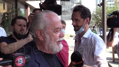 Scene from Diritti tv, De Laurentiis: "Nessuna decisione, illustrate offerte e ore le studieremo"