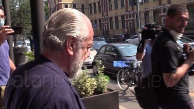 Scene from Diritti tv, De Laurentiis: "Nessuna decisione, illustrate offerte e ore le studieremo"