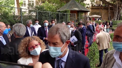 Scene from Musumeci: "Polo Termini Imerese, necessario il rilancio"